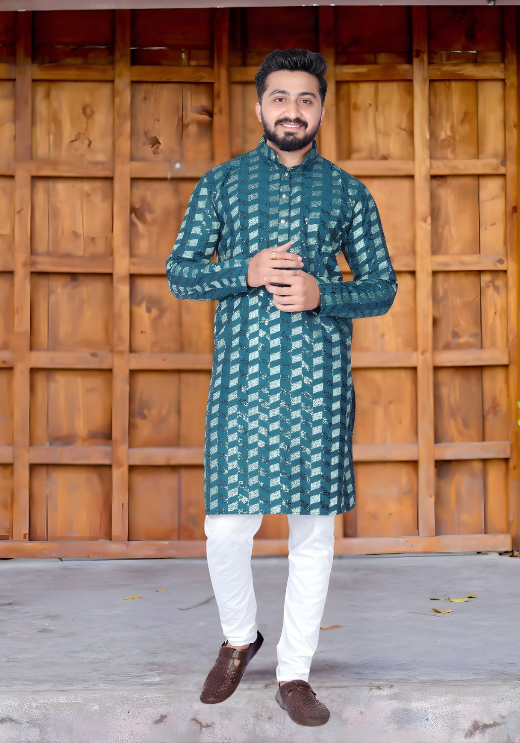 LIGHT BUTTI Elegant Wear Men's Kurta Collection