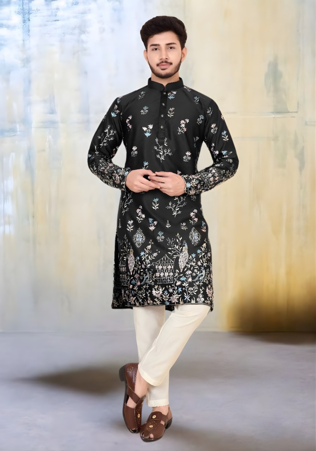 PUSHPA-2 Ethnic Mens Kurta with Pajama Collection
